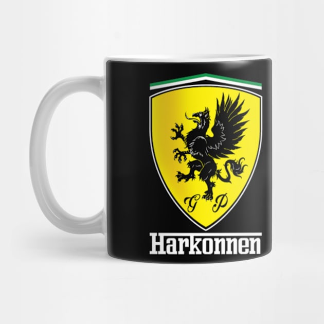 Harkonnen Sports Car (Black Print) by Miskatonic Designs